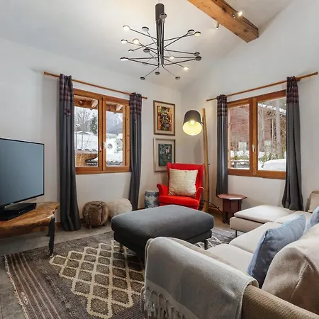 Chalet Fleur De Lys - Chalet 4br Wood Stove , Cinema , Parental - By Cozee * Les Houches